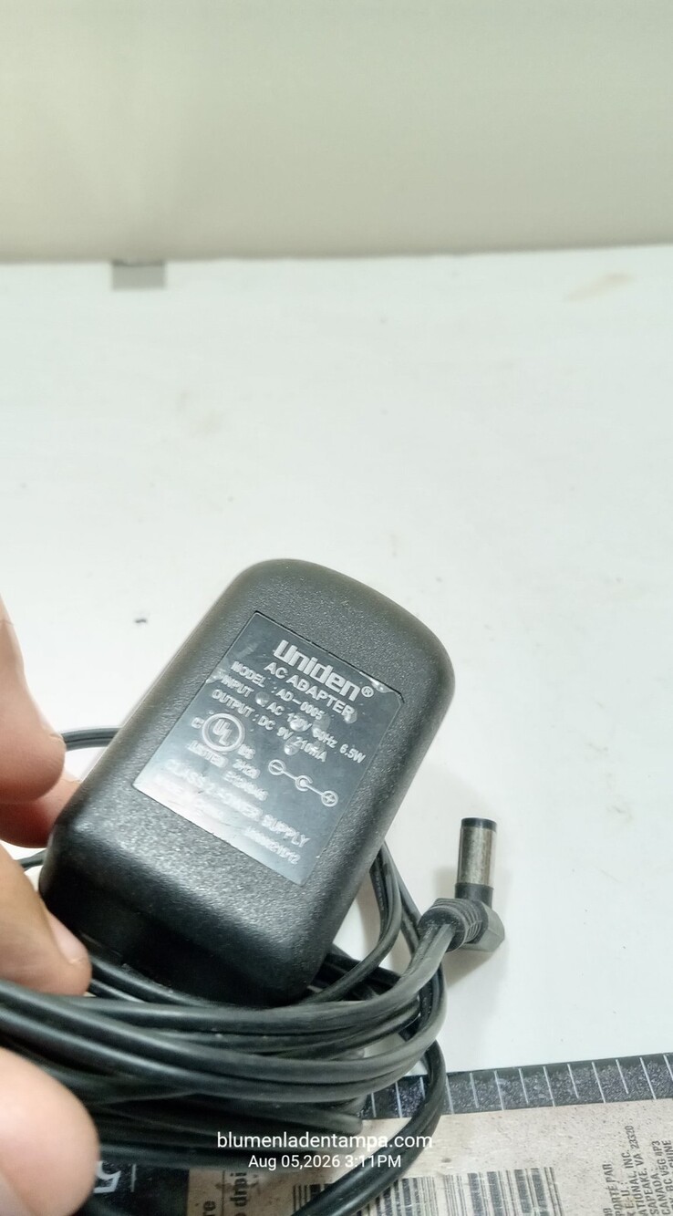 Uniden AD-0005 AC Adapter Power Supply DC 9V 210mA Class 2